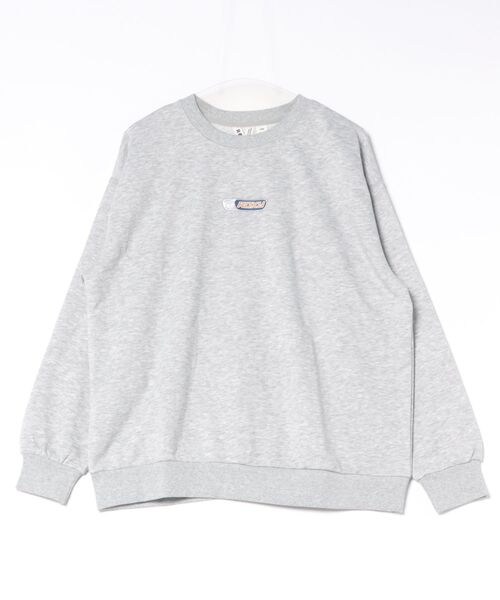 ROXY(ロキシー)の「ROXY HARVEST SOUL PO 軽量ストレッチ スウェットトップス /速乾/UVカット 【2026年秋冬モデル】(スウェット・レディース・ホワイト/グレー/ブラック系その他/ブルー・MEDIUM/LARGE/SMALL)」の3枚目の写真