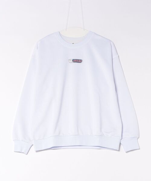 ROXY(ロキシー)の「ROXY HARVEST SOUL PO 軽量ストレッチ スウェットトップス /速乾/UVカット 【2026年秋冬モデル】(スウェット・レディース・ホワイト/グレー/ブラック系その他/ブルー・MEDIUM/LARGE/SMALL)」の2枚目の写真