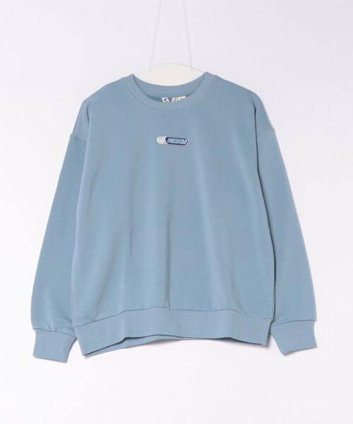 ROXY(ロキシー)の「ROXY HARVEST SOUL PO 軽量ストレッチ スウェットトップス /速乾/UVカット 【2026年秋冬モデル】(スウェット・レディース・ホワイト/グレー/ブラック系その他/ブルー・MEDIUM/LARGE/SMALL)」の4枚目の写真