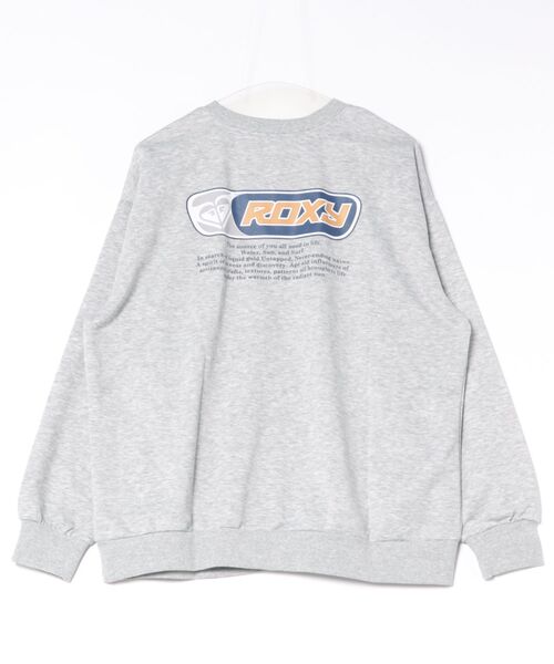 ROXY(ロキシー)の「ROXY HARVEST SOUL PO 軽量ストレッチ スウェットトップス /速乾/UVカット 【2026年秋冬モデル】(スウェット・レディース・ホワイト/グレー/ブラック系その他/ブルー・MEDIUM/LARGE/SMALL)」の5枚目の写真