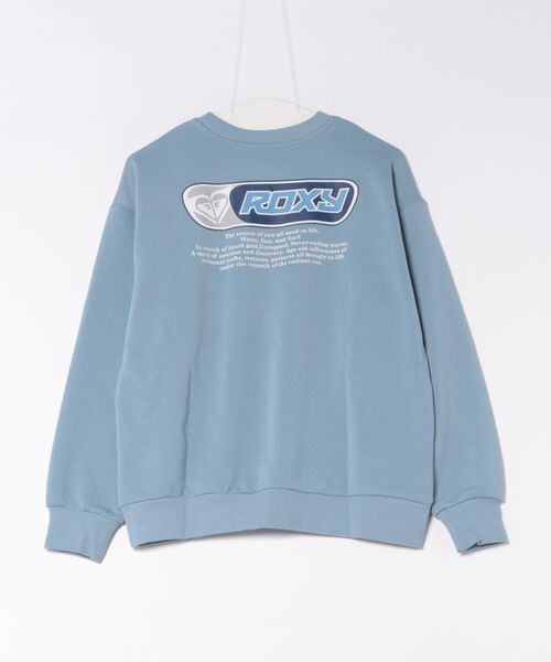 ROXY(ロキシー)の「ROXY HARVEST SOUL PO 軽量ストレッチ スウェットトップス /速乾/UVカット 【2026年秋冬モデル】(スウェット・レディース・ホワイト/グレー/ブラック系その他/ブルー・MEDIUM/LARGE/SMALL)」の7枚目の写真