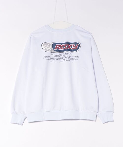 ROXY(ロキシー)の「ROXY HARVEST SOUL PO 軽量ストレッチ スウェットトップス /速乾/UVカット 【2026年秋冬モデル】(スウェット・レディース・ホワイト/グレー/ブラック系その他/ブルー・MEDIUM/LARGE/SMALL)」の8枚目の写真