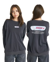 ROXY HARVEST SOUL PO 軽量ストレッチ スウェットトップス /速乾/UVカット 【2026年秋冬モデル】/ロキシークルーネックスウェット