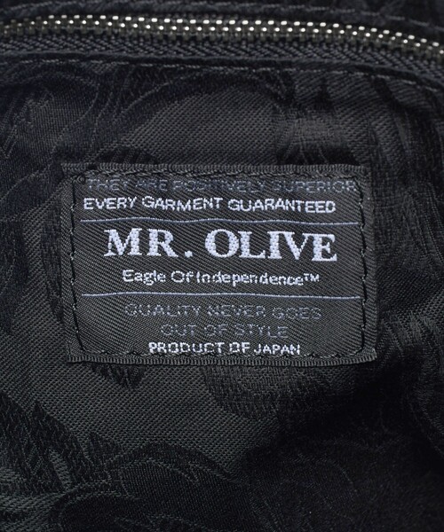 MR.OLIVE E.O.I(ミスターオリーブイーグルオブインデペンデンス)の「【別注】<MR.OLIVE E.O.I>GLR ラウンド ショルダーバッグ -撥水-(トートバッグ・メンズ・ブラック・FREE)」の13枚目の写真