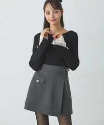 【SOELA】ビット付スカート／WEB限定