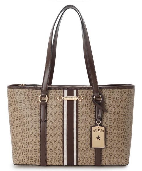 Guess(ゲス)の「RAQUEL Carryall トートバッグ(トートバッグ・レディース・ブラウン/ダークブルー/ダークグレー・ONE SIZE)」の2枚目の写真
