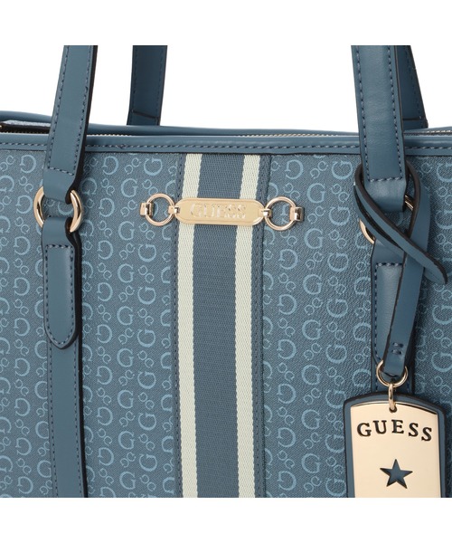 Guess(ゲス)の「RAQUEL Carryall トートバッグ(トートバッグ・レディース・ブラウン/ダークブルー/ダークグレー・ONE SIZE)」の4枚目の写真