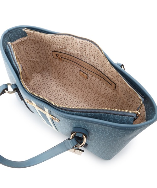 Guess(ゲス)の「RAQUEL Carryall トートバッグ(トートバッグ・レディース・ブラウン/ダークブルー/ダークグレー・ONE SIZE)」の8枚目の写真