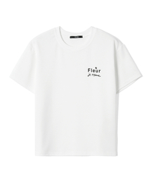 レディース アーバンシック スモールアートワーク 半袖Tシャツ (アイボリー) (HC5STA2)