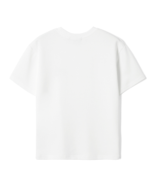 ADHOC(アドホック)の「レディース アーバンシック スモールアートワーク 半袖Tシャツ (アイボリー) (HC5STA2)(Tシャツ/カットソー・レディース・その他・FREE)」の2枚目の写真