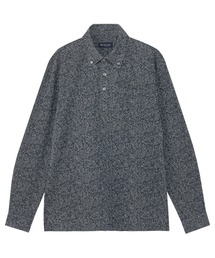 TOKYO SHIRTS | ビズポロ ポロシャツ 小花柄プリント 長袖 メンズ(ポロシャツ)