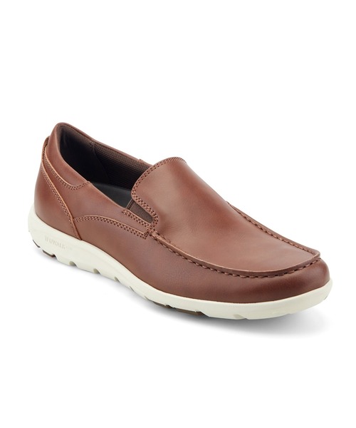 ROCKPORT(ロックポート)の「BANHAM/バナム スリッポン(スリッポン・メンズ・ブラウン・25.0cm/24.5cm/28.0cm/27.5cm/27.0cm/26.5cm/26.0cm/25.5cm)」の4枚目の写真