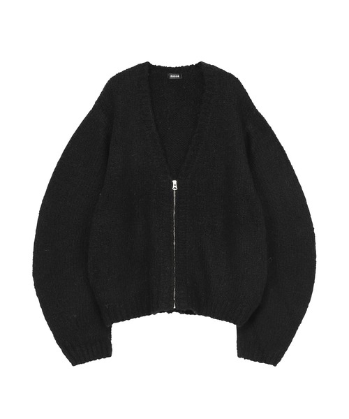 ZUCCa（ズッカ）の「BARREL KNIT / ニットカーディガン（カーディガン/ボレロ・レディース・ブラック・M size）」の5枚目の写真