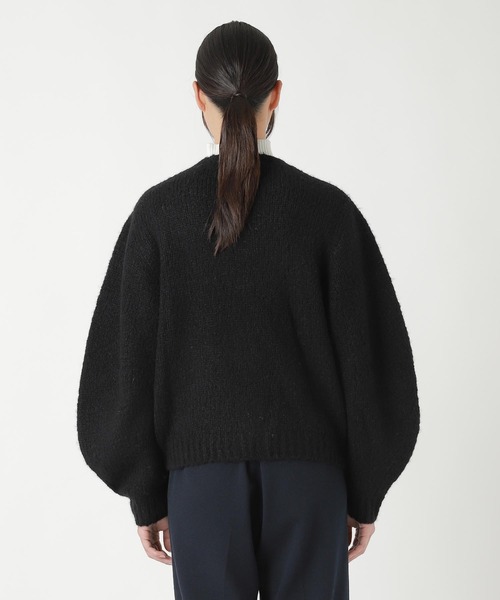 ZUCCa（ズッカ）の「BARREL KNIT / ニットカーディガン（カーディガン/ボレロ・レディース・ブラック・M size）」の3枚目の写真