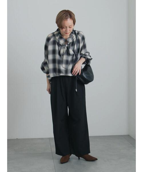 Te chichi(テチチ)の「イージーパンツ(その他パンツ・レディース・チャコールグレー/ブラック/ブラウン・F)」の15枚目の写真