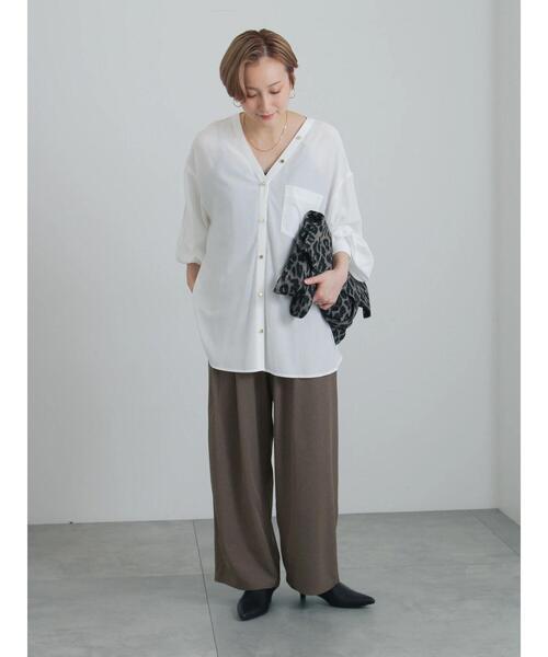 Te chichi(テチチ)の「イージーパンツ(その他パンツ・レディース・チャコールグレー/ブラック/ブラウン・F)」の18枚目の写真