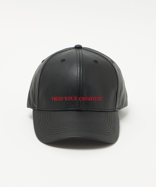 JIEDA（ジエダ）の「＜JIEDA＞TRUST YOUR CREATIVITY キャップ（キャップ・メンズ・ブラック・FREE）」の2枚目の写真