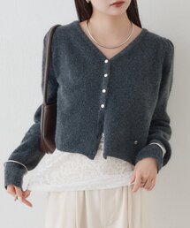 エアリーパフカーディガン