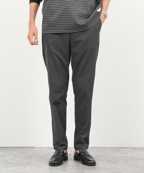 NOLLEY’S(ノーリーズ)の「ヴィンテージナイロン イージーパンツ 26AW(その他パンツ・メンズ・チャコールグレー/ネイビー/グレイッシュベージュ・L/S/XL/M)」の4枚目の写真