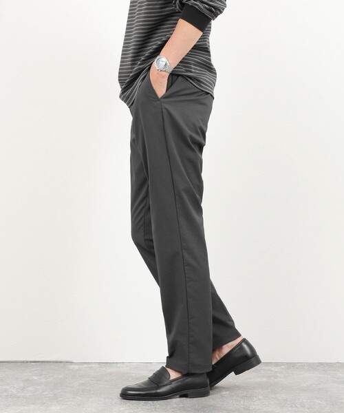 NOLLEY’S(ノーリーズ)の「ヴィンテージナイロン イージーパンツ 26AW(その他パンツ・メンズ・チャコールグレー/ネイビー/グレイッシュベージュ・L/S/XL/M)」の7枚目の写真