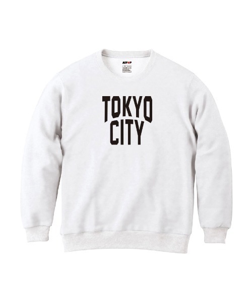 NIPOP(ニポップ)の「NIPOP(ニポップ) トレーナー スウェット 裏毛 東京 ロゴ プリント インバウンド お土産 トップス メンズ ユニセックス(スウェット・メンズ・ホワイト/ヘザーグレー/ブラック・XL/L/M)」の2枚目の写真