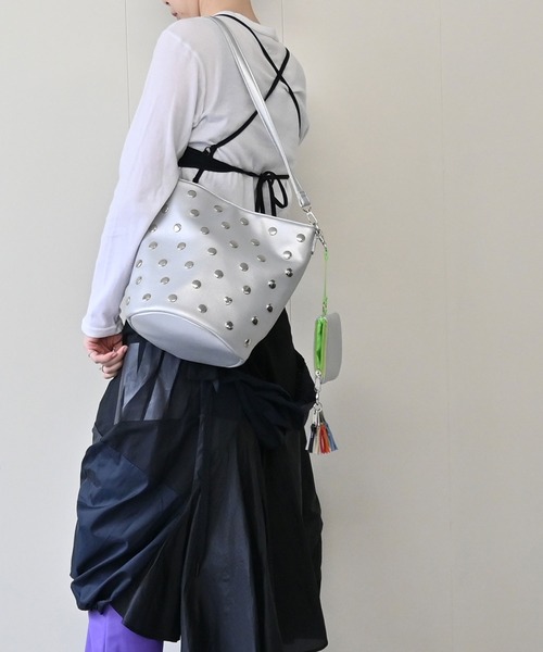 cheek(BAG)(チーク)の「heart catch shoulder(ショルダーバッグ・レディース・ゴールド/ブラック/シルバー・FREE)」の13枚目の写真