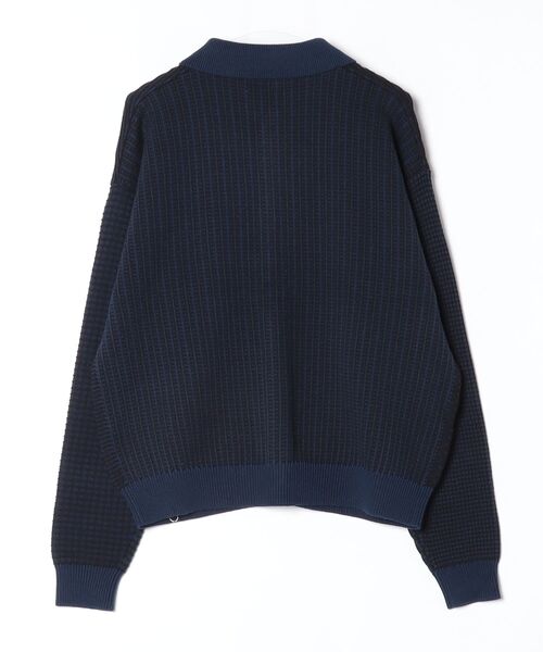 PHINGERIN(フィンガリン)の「PHINGERIN MULTI KNIT SHIRT JACKET (PD-262-KN-051)(カーディガン/ボレロ・メンズ・ネイビー・LARGE/MEDIUM)」の2枚目の写真