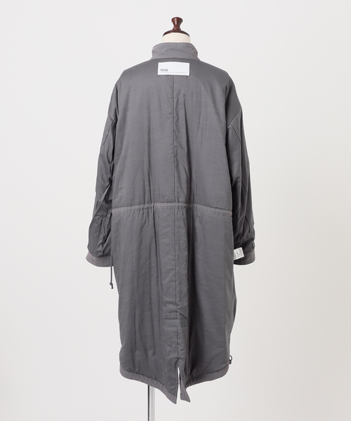 JOURNAL STANDARD(ジャーナルスタンダード)の「【TICCA / ティッカ】ハディッドモッズコート(その他アウター・レディース・ベージュ/チャコールグレー・FREE)」の5枚目の写真