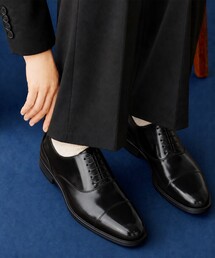 限定展開 ストレートチップ カウレザー ドレスシューズ