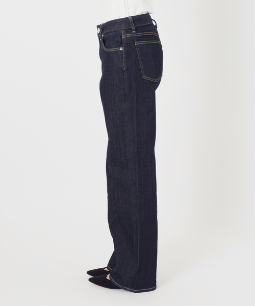 Spick & Span(スピックアンドスパン)の「《全新色 / 追加》RED CARD TOKYO Anniversary Straight(デニムパンツ・レディース・ネイビー/ダークブルー・25/24/23/26)」の5枚目の写真