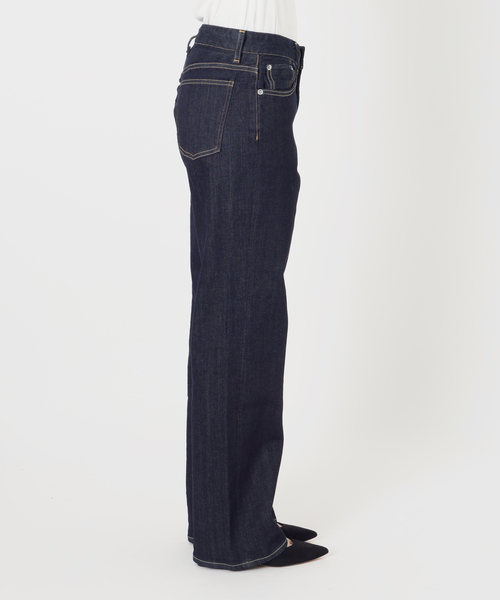 Spick & Span(スピックアンドスパン)の「《全新色 / 追加》RED CARD TOKYO Anniversary Straight(デニムパンツ・レディース・ネイビー/ダークブルー・25/24/23/26)」の7枚目の写真