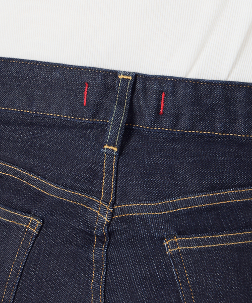 Spick & Span(スピックアンドスパン)の「《全新色 / 追加》RED CARD TOKYO Anniversary Straight(デニムパンツ・レディース・ネイビー/ダークブルー・25/24/23/26)」の13枚目の写真