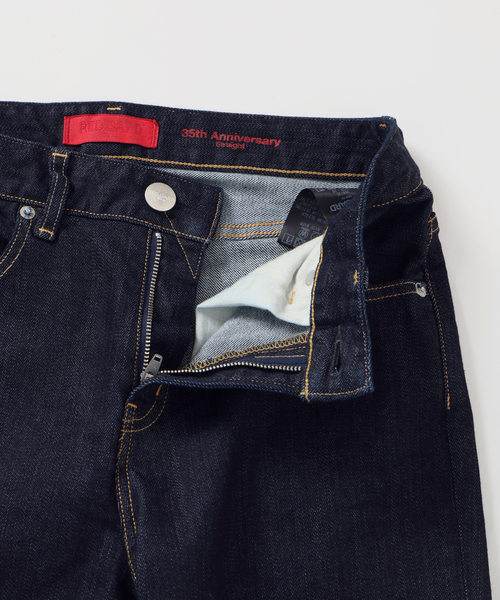 Spick & Span(スピックアンドスパン)の「《全新色 / 追加》RED CARD TOKYO Anniversary Straight(デニムパンツ・レディース・ネイビー/ダークブルー・25/24/23/26)」の15枚目の写真