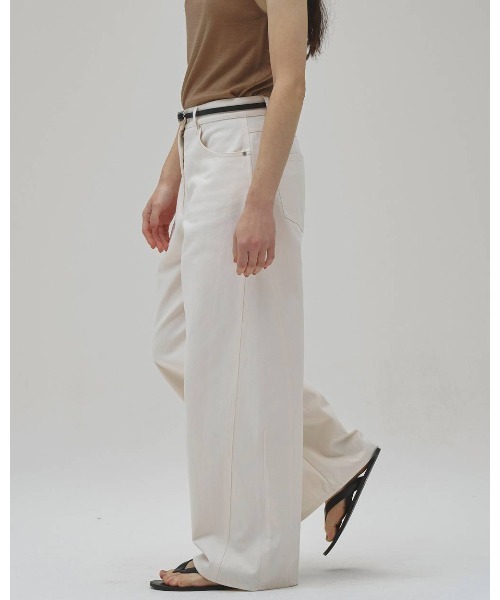 TODAYFUL（トゥデイフル）の「TODAYFUL Cottontwill Cocoon Pants（その他パンツ・レディース・オフホワイト/ブラック/ベージュ・38/36）」の11枚目の写真