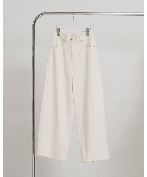 TODAYFUL（トゥデイフル）の「TODAYFUL Cottontwill Cocoon Pants（その他パンツ・レディース・オフホワイト/ブラック/ベージュ・38/36）」の14枚目の写真