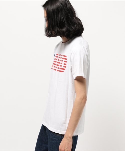 RODEO CROWNS WIDE BOWL（ロデオクラウンズワイドボウル）の「CAHD ロゴ Tシャツ（Tシャツ/カットソー・メンズ・レッド/ホワイト/イエロー・LARGE/X-LARGE/MEDIUM）」の5枚目の写真