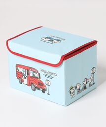 PEANUTS（ピーナッツ）の「【 PEANUTS 】 スヌーピー 折り畳み収納ＢＯＸバス 26W11（収納グッズ）」