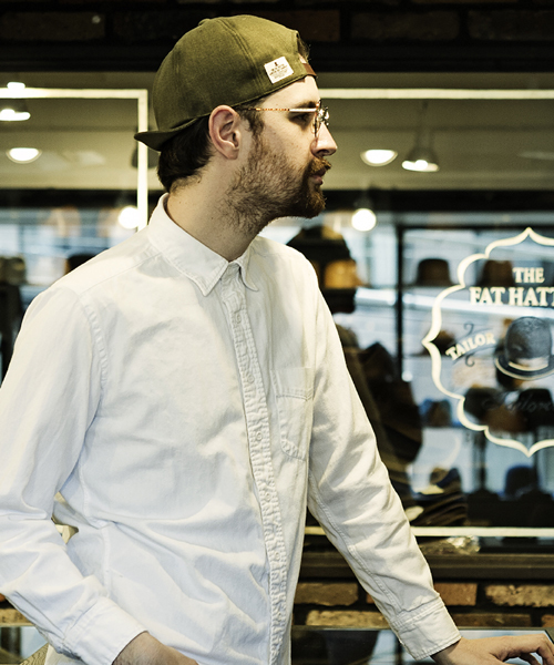 Mighty Shine(マイティシャイン)の「mko4546-BRIDGE CAP キャップ(キャップ・メンズ・ブルー/ブラック/カーキ/ベージュ/ネイビー・FREE)」の6枚目の写真