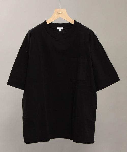 BEAUTY&YOUTH UNITED ARROWS（ビューティーアンドユースユナイテッドアローズ）の「BY ∴ エアスラブ ワイド Tシャツ◆（Tシャツ/カットソー・メンズ・ホワイト/ブラック/ライトグレー/オリーブ・LARGE/MEDIUM/SMALL）」の2枚目の写真