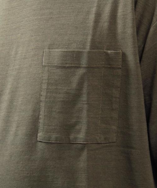 BEAUTY&YOUTH UNITED ARROWS（ビューティーアンドユースユナイテッドアローズ）の「BY ∴ エアスラブ ワイド Tシャツ◆（Tシャツ/カットソー・メンズ・ホワイト/ブラック/ライトグレー/オリーブ・LARGE/MEDIUM/SMALL）」の8枚目の写真