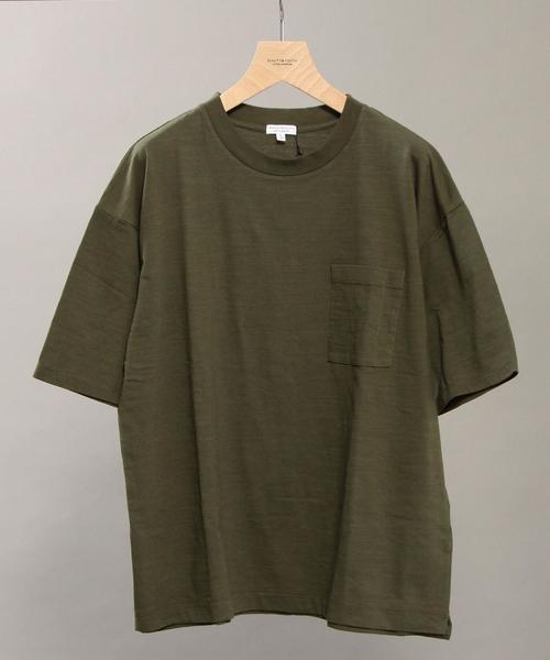 BEAUTY&YOUTH UNITED ARROWS（ビューティーアンドユースユナイテッドアローズ）の「BY ∴ エアスラブ ワイド Tシャツ◆（Tシャツ/カットソー・メンズ・ホワイト/ブラック/ライトグレー/オリーブ・LARGE/MEDIUM/SMALL）」の10枚目の写真