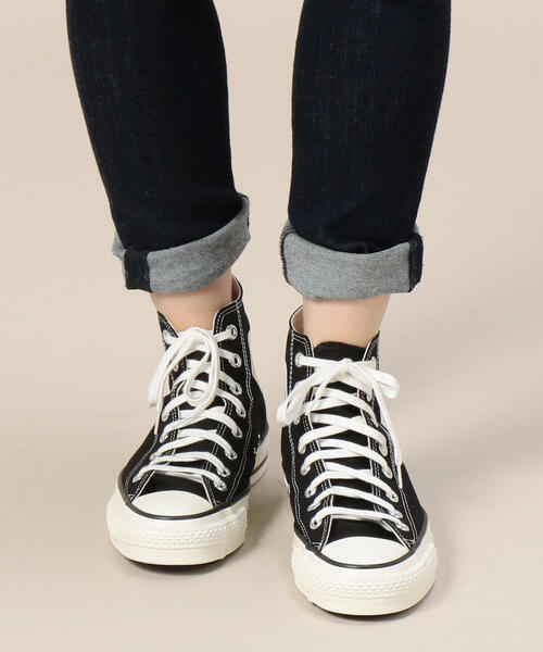 CONVERSE（コンバース）の「＜CONVERSE（コンバース）＞ALL STAR HI JAPAN スニーカー（スニーカー・レディース・ブラック/オフホワイト・5h/6h/4h/4/5）」の3枚目の写真