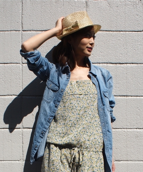 BEAUTY&YOUTH UNITED ARROWS（ビューティーアンドユースユナイテッドアローズ）の「○BF RBN HAT　†（ハット・レディース・ブラック/ナチュラル・FREE）」の6枚目の写真