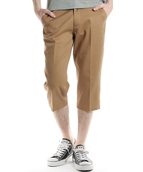 BEAUTY&YOUTH UNITED ARROWS（ビューティーアンドユースユナイテッドアローズ）の「BY CHINO EMBRO CROP（その他パンツ・メンズ・ベージュ/ネイビー/ブラック・MEDIUM/LARGE/X-LARGE/SMALL）」の3枚目の写真