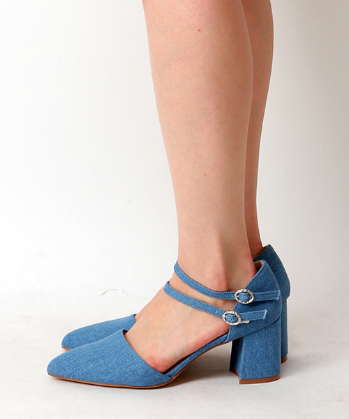 VENCEEXCHANGE(ヴァンスエクスチェンジ)の「ツーストラップセパレートパンプス(パンプス・レディース・ブラック/グレー/ブルー/ピンク・MEDIUM/SMALL/LARGE)」の7枚目の写真