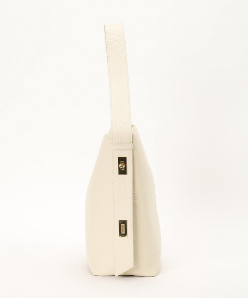 VIOLAd'ORO（ヴィオラドーロ）の「【VIOLA d'ORO】サイドベルト2WAY◆（トートバッグ・レディース・アイボリー/ブラック・FREE）」の13枚目の写真