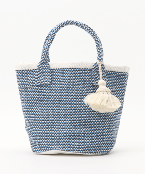 LBC（エルビーシー）の「グラフトート                         （トートバッグ・レディース・ネイビー/ブルー/イエロー・FREE）」の2枚目の写真