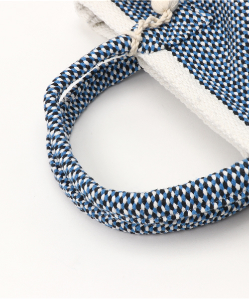 LBC（エルビーシー）の「グラフトート                         （トートバッグ・レディース・ネイビー/ブルー/イエロー・FREE）」の6枚目の写真