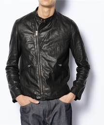 HYSTERIC GLAMOUR | ゴートレザーダブルライダースBZ(ライダースジャケット)