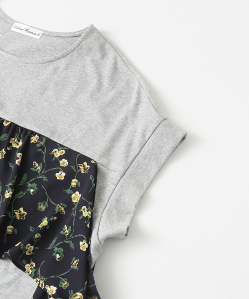 URBAN RESEARCH(アーバンリサーチ)の「フラワーフリルプルオーバー(Tシャツ/カットソー・レディース・オフホワイト/グレー・FREE)」の16枚目の写真